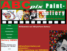 Tablet Screenshot of paint-gallery.abcpix.net